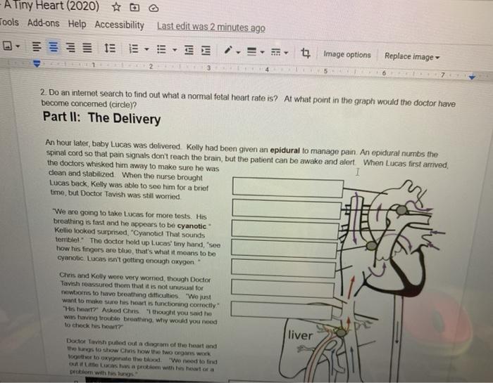 A tiny heart - case study answer key