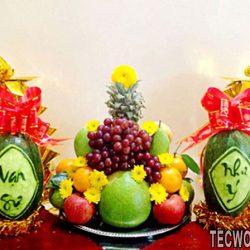 Mâm ngũ quả five fruit tray