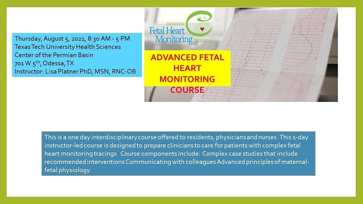 Awhonn advanced fetal monitoring test answers